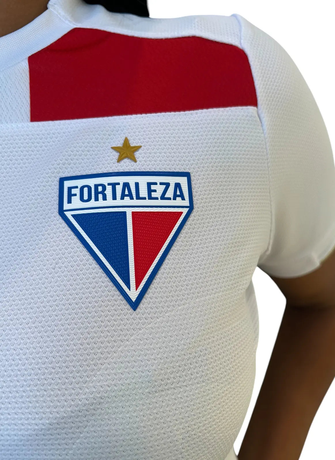 Camisa Glória Fortaleza 2025 Branca Feminina