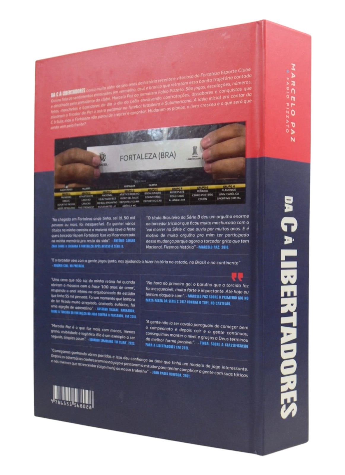 Livro Da C a Libertadores Marcelo Paz & Fabio Pizzato