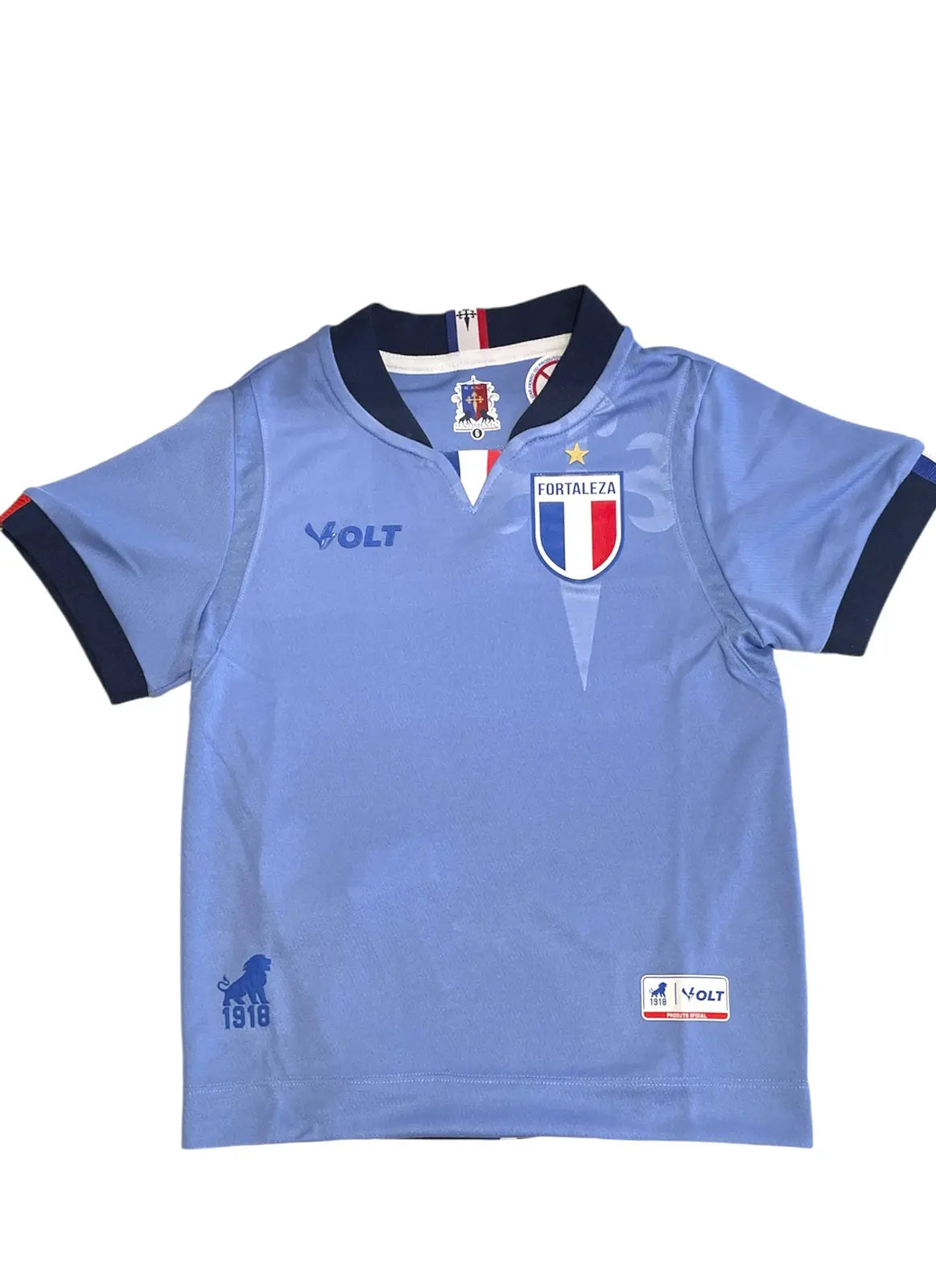 Camisa La Cruz Fortaleza 2024 Azul Infanto Juvenil