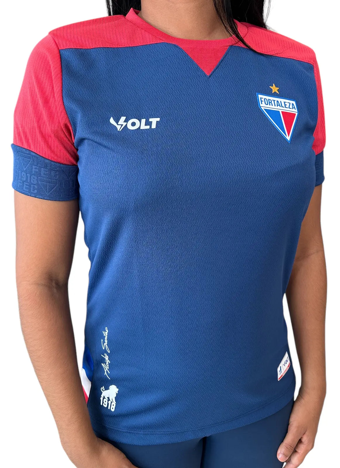 Camisa Jogo 3 Fortaleza 2024 Azul Feminina