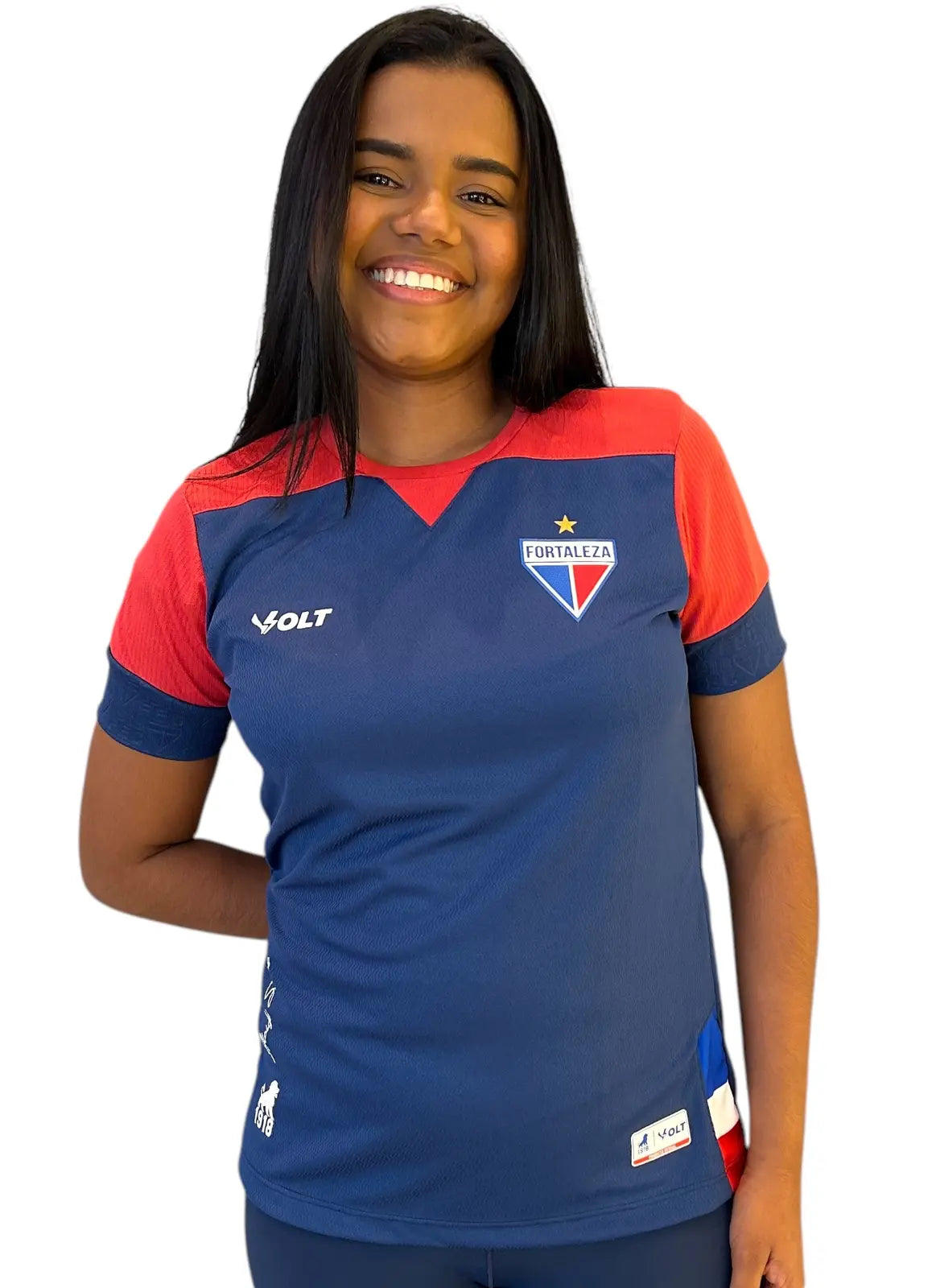 Camisa Jogo 3 Fortaleza 2024 Azul Feminina