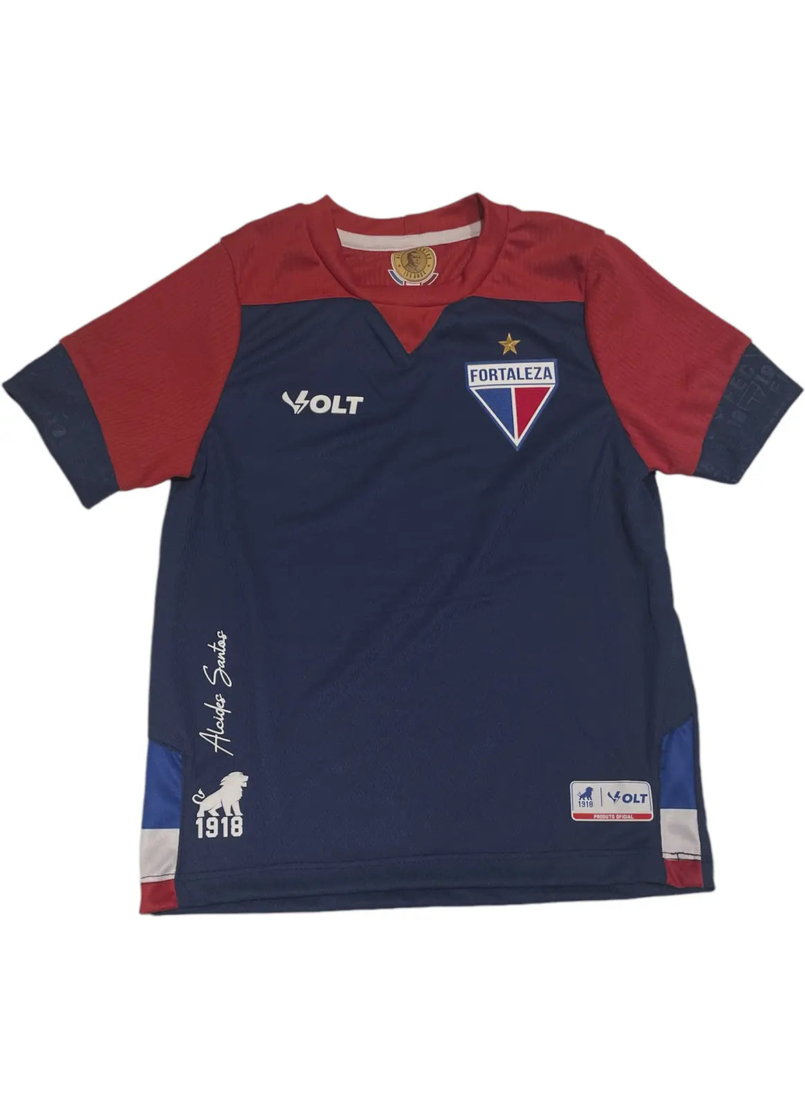 Camisa Jogo 3 Fortaleza 2024 Azul Infanto Juvenil