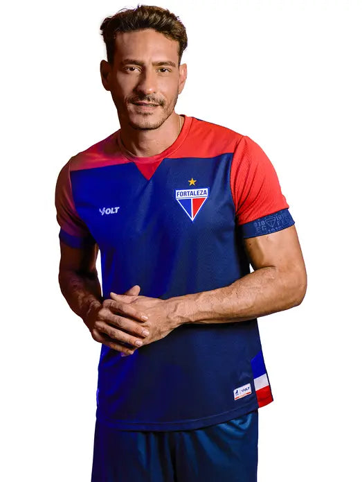 Camisa Jogo 3 Fortaleza 2024 Azul Masculina