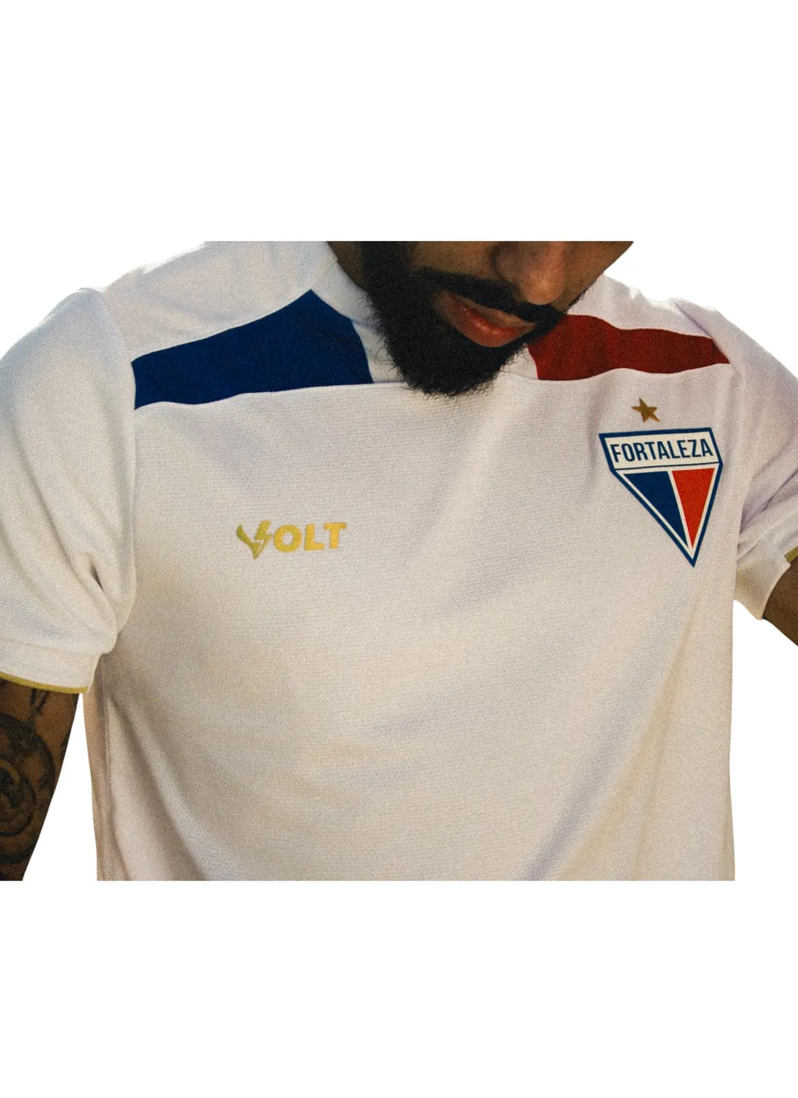 Camisa Glória Fortaleza 2025 Branca Masculina