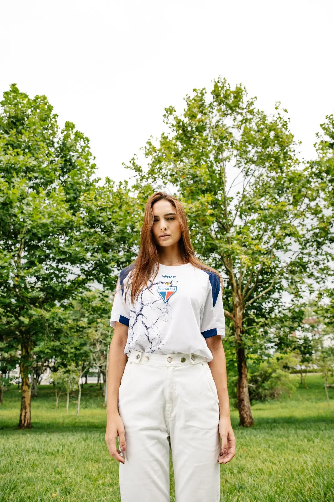 Camisa Aquecimento 2025 Fortaleza Feminino