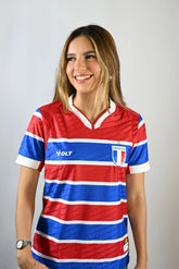 Camisa Jogo 1 Tradição 2025 Escudo Retrô Feminina Tricolor