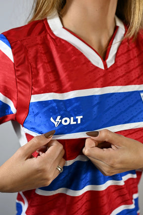 Camisa Jogo 1 Tradição 2025 Escudo Retrô Feminina Tricolor
