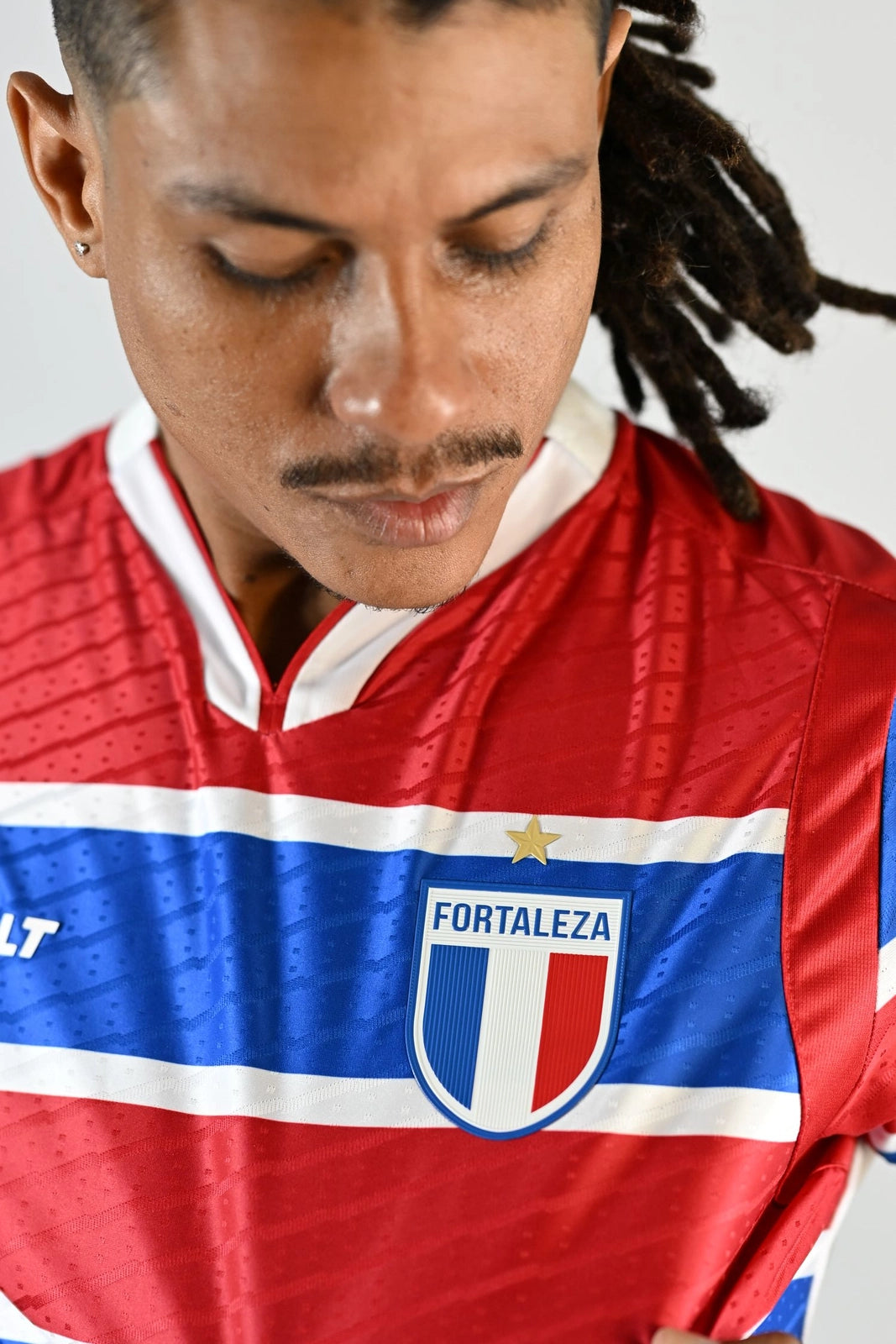 Camisa Jogo 1 Tradição 2025 Escudo Retrô Masculina Tricolor