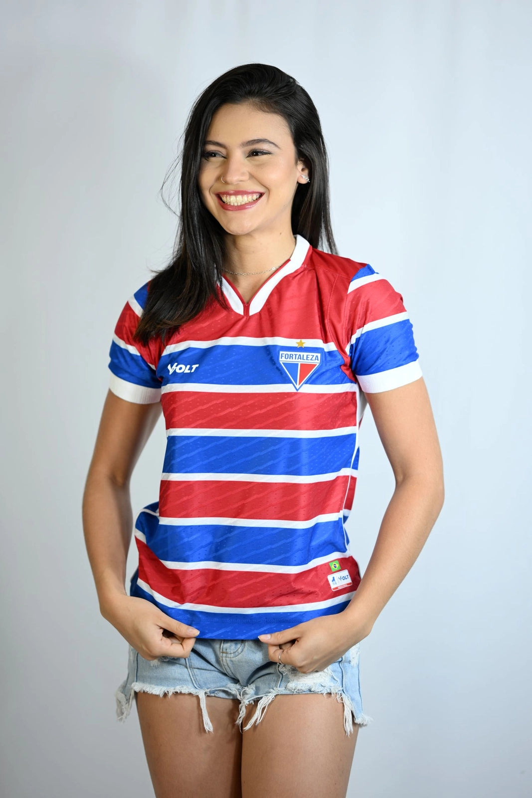 Camisa Jogo 1 Tradição 2025 Feminina Tricolor