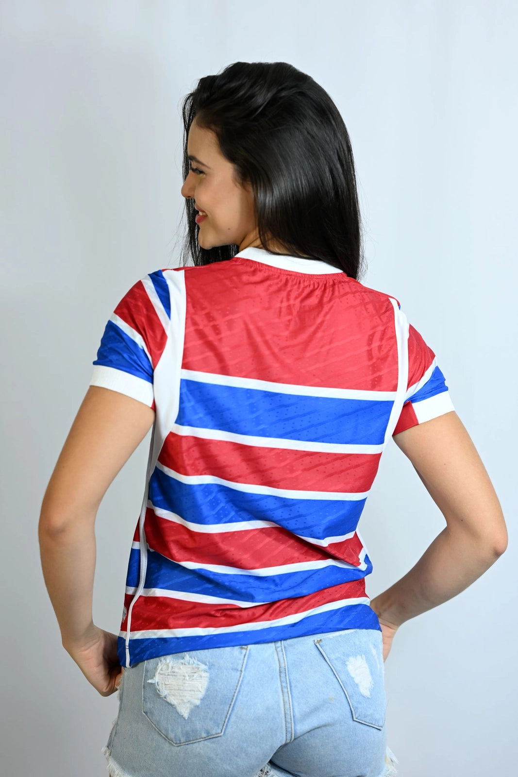 Camisa Jogo 1 Tradição 2025 Feminina Tricolor