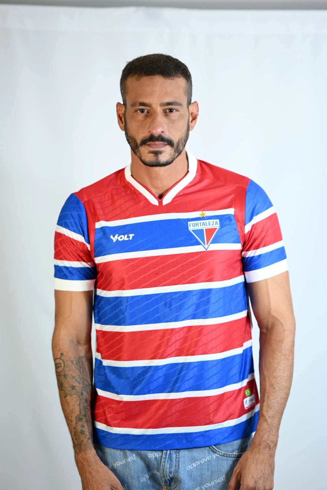 Camisa Jogo 1 Tradição 2025 Masculina Tricolor