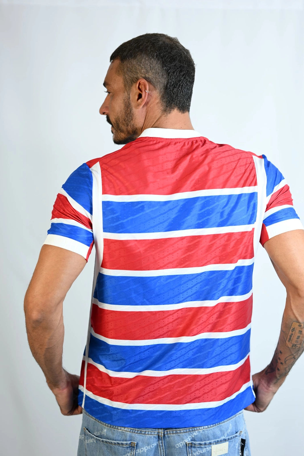 Camisa Jogo 1 Tradição 2025 Masculina Tricolor